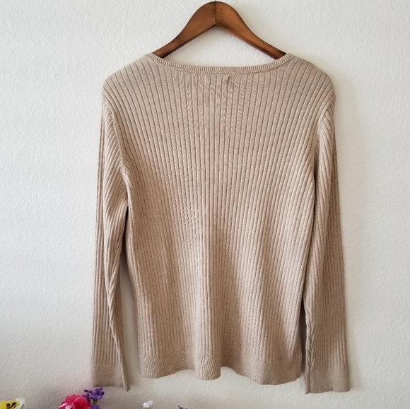 NWT IZOD Cardigan Cable Knit Sweater - Picture 4 of 5